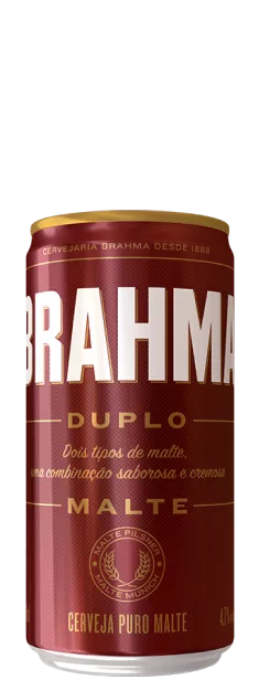 Brahma Duplo Malte Lata Sleek 269ml
