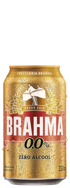 Brahma Zero Lata Std 350ml