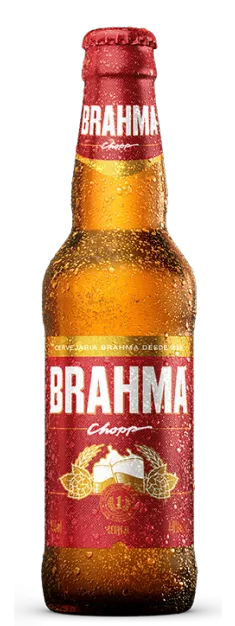 Brahma Chopp Garrafa Vidro 355ml